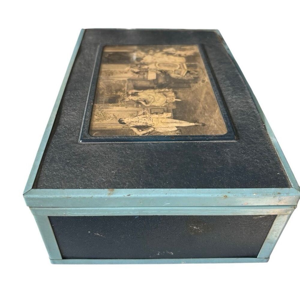 Vintage 1930’s Wooden Cigar Box - Picture 7 of 9